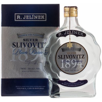 Rudolf Jelínek Koscher Silver Slivovitz 50% 0,7 l (kazeta)