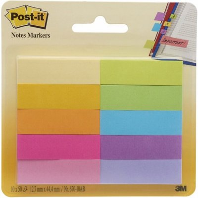 Indexovací záložky do papíru Post-it A4 500 ks – Hledejceny.cz