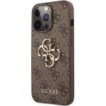 Pouzdro Guess PU 4G Metal Logo iPhone 13 Pro hnědé – Hledejceny.cz