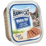 Happy Cat Minkas Duo Paté Hovězí & Losos 100 g – Zbozi.Blesk.cz