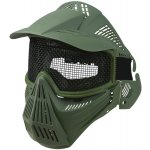 Maska Kombat s mřížkou zelená – Hledejceny.cz