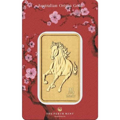 Perth Mint zlatý slitek Rok Koně 2026 1 oz – Zboží Mobilmania