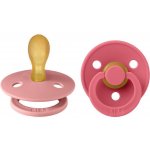 Bibs Colour symetrické dudlíky kaučuk 2 ks Dusty pink/coral – Zbozi.Blesk.cz