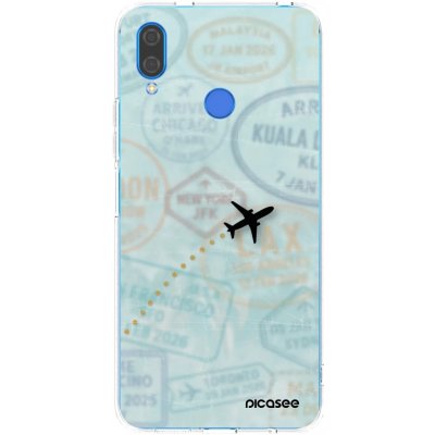 Picasee silikonový průhledný obal pro Huawei Nova 3i - FLIGHT PATH – Hledejceny.cz