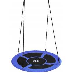 Aga závěsný houpací kruh 120 cm modrá