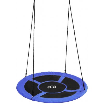 Aga závěsný houpací kruh 120 cm modrá – Zboží Dáma