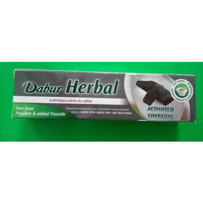 Dabur Ajurvědská aktivated charcoal 100 ml – Hledejceny.cz