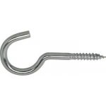 Hák se závitem do dřeva 7,6x100, ocel pozink – Sleviste.cz