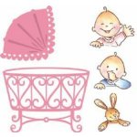 Marianne design Vyřezávací šablona Creatables Baby – Sleviste.cz