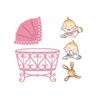 Marianne design Vyřezávací šablona Creatables Baby – Sleviste.cz