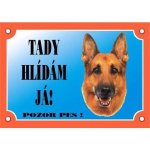 Dafiko Tabulka německý ovčák vlkošedý – Zboží Dáma