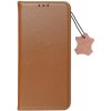 Pouzdro a kryt na mobilní telefon Samsung Pouzdro Forcell case SMART PRO Samsung Galaxy S22 Plus Leather hnědé