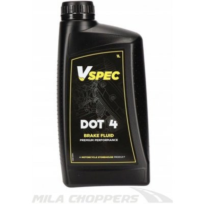 Vspec Brzdová kapalina DOT 4 silikonová 1 l | Zboží Auto