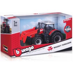 Bburago Massey Ferguson 8740S s nakladačem 1:50