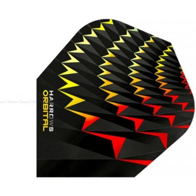 Harrows Orbital žluté červené – Zboží Mobilmania