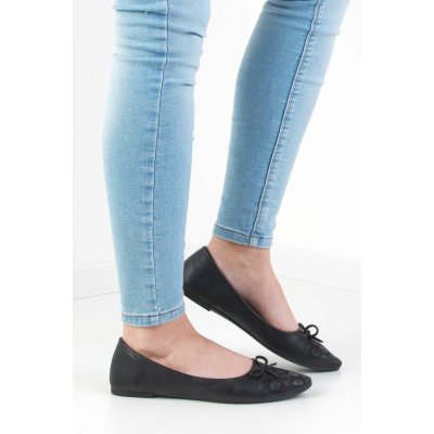 Sport dámské baleríny 81100-1B černé – Zboží Dáma