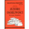 Cizojazyčná kniha Biblioteczka Opracowań Jezioro Osobliwości Krystyny Siesickiej - Farent Teodor