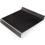 PV Plast venkovní hliníkový parapet hnědý tažený 70 mm – HobbyKompas.cz