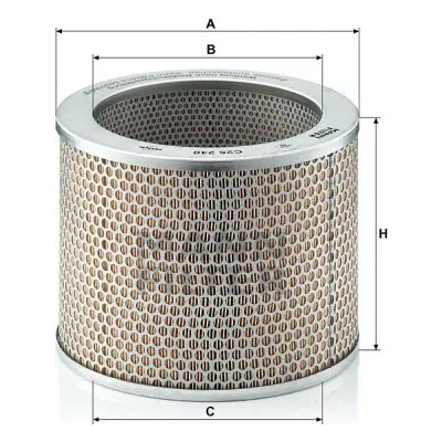 MANN FILTER Vzduchový filtr C 26 240 – Hledejceny.cz