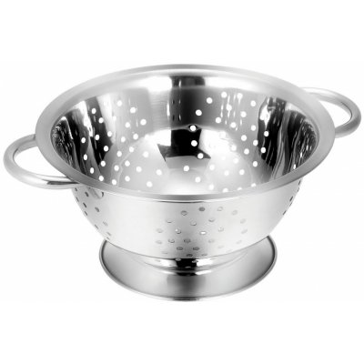 Tescoma Nerezový cedník s podstavcem GrandCHEF, 28 cm – Sleviste.cz