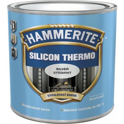 Dulux Hammerite Silicon Thermo 5l černá