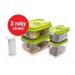STATUS Tritan 5dílný set vakuových dóz 157531 zelená – HobbyKompas.cz
