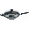 Pánev SKK Titanium 2000 Plus Non Stick wok víko a mřížka 32 cm