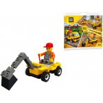 ICOM Blocki MyCity stavba bagr 37 ks – Zboží Dáma