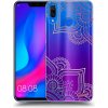 Pouzdro a kryt na mobilní telefon Huawei Picasee silikonový průhledný obal pro Huawei Nova 3 - Květinový vzor