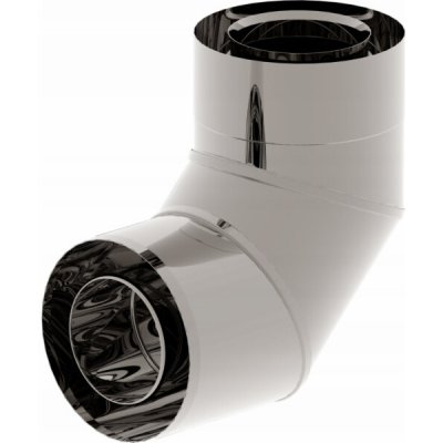 Spiroflex 80/125 Turbo Double -Walled Knee (N) 90 stupňů. – Hledejceny.cz