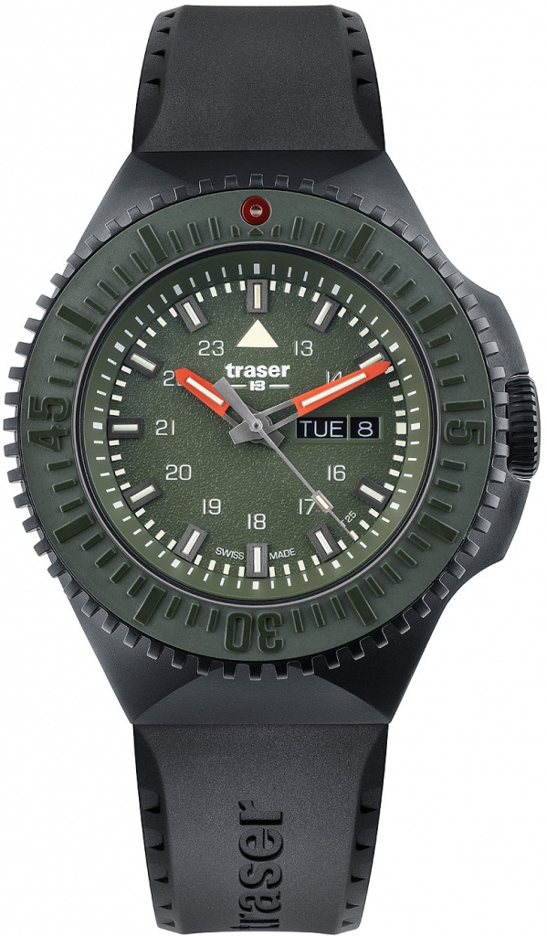 Traser P69 Black Stealth Green Pryž