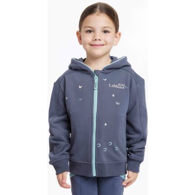 LeMieux Dětská mikina na zip Mini Charlie Dusk Blue – Hledejceny.cz