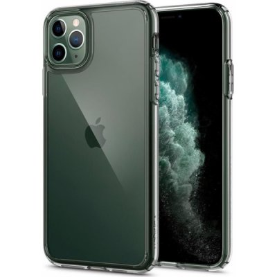 Pouzdro Spigen SPIGEN ULTRA HYBRID IPHONE 11 PRO CRYSTAL CLEAR uniwersalny – Zboží Mobilmania