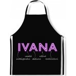 Impar Zástěra Ženská jména NEON Ivana – Hledejceny.cz