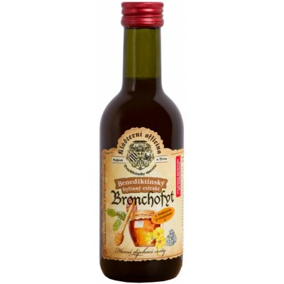 Klášterní officína Bronchofyt bylinný sirup 250 ml – Hledejceny.cz