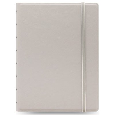 FILOFAX Notebook Pastel A5 pastelově šedý – Zboží Živě