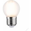 Žárovka Paulmann LED kapka 5 W E27 mat teplá bílá stmívatelné