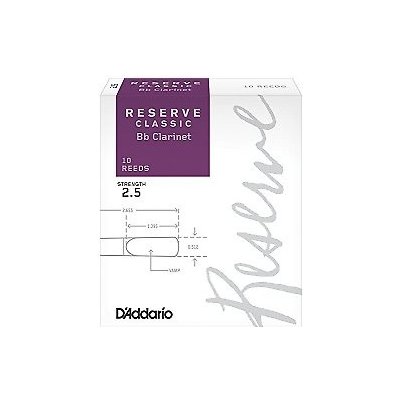 D'addario-Woodwinds Reserve Classic 2,5 Bb clarinet – Zbozi.Blesk.cz
