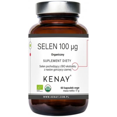 Kenay BIO Selen 100 mcg 60 kapslí – Hledejceny.cz