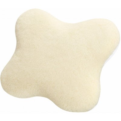 Woolee Oboustranný paměťový polštář motýlek s ovčí vlnou a chladivou stranou velikost lůžkovin 56x48x14 – Zboží Mobilmania