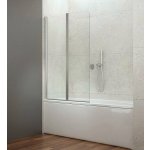 Sapho WILA vanová zástěna 90x140cm skládací, chrom, čiré sklo ( AQ5742 ) – Hledejceny.cz