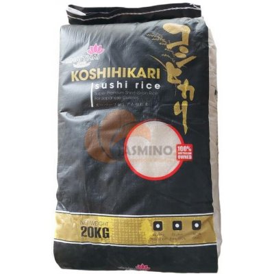 KhaiThai Koshihikari sushi rýže 20 kg – Zbozi.Blesk.cz