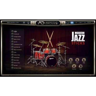 XLN AUDIO AD2: Modern Jazz Sticks