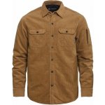 Horsefeathers košile Dough Insulated hnědá – Hledejceny.cz