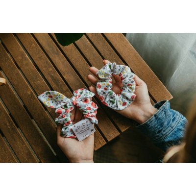 ePiPí Bavlněná gumička - Louka Varianta gumičky: S mašlí – Zboží Mobilmania