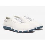 TBS Jazaru Dámské kožené polobotky F7197 bílé – Sleviste.cz