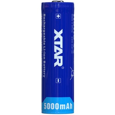 XTAR 21700-500PCM Akum: Li-Ion; 21700; 3,7V; 5000mAh; Ø21,5x74,5mm; 10A; 1ks. – Zboží Živě