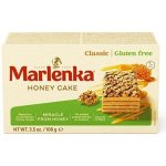 Marlenka Bezlepkový medový dortík s vlašskými ořechy 100 g – Zboží Dáma