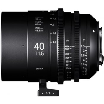 SIGMA CINE 40mm T1.5 FF FL F/CE METRIC Canon EF