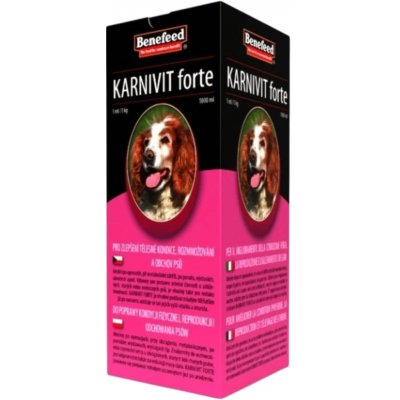 Karnivit Forte pro psy v zátěži 1000 ml – Hledejceny.cz